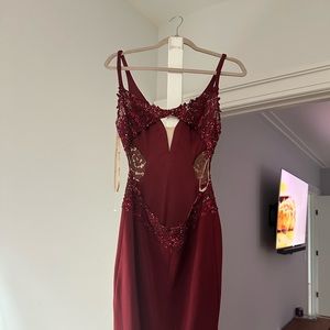 Size 2 prom dress, wore once, never altered. From Atiana’s Boutique